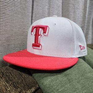 New Era White and Black 59FIFTY Cap